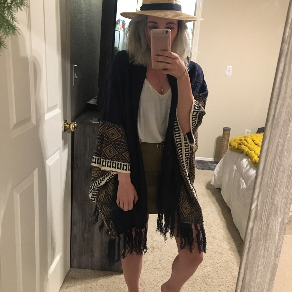 Poncho Cardigan